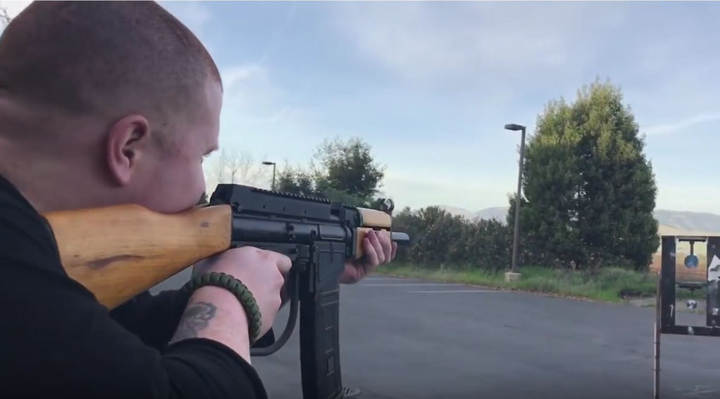 VIDEO:Tacamo Vortex Krinkov AK47 Paintball Gun Shooting Demo