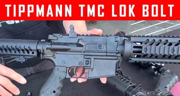 VIDEO: Tippmann TMC Paintball Gun  Lok Bolt Preventing Chops #MCS