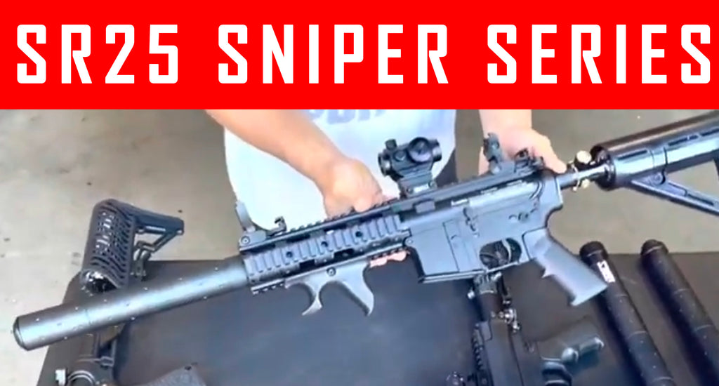 VIDEO: SR25 Sniper Paintball Guns