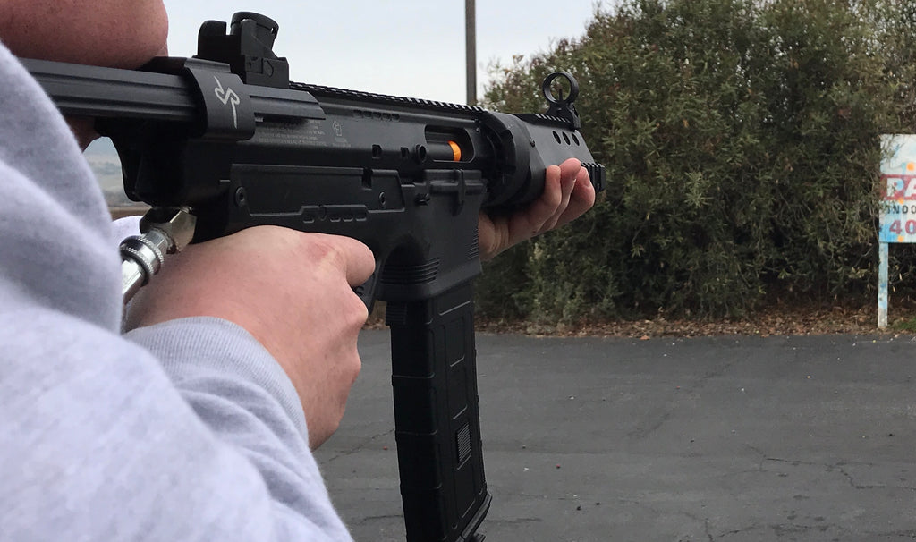VIDEO:Daryl Inspired SMG MP5 Style Paintball Gun Shooting Demo