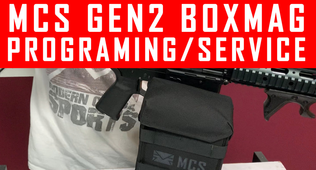 VIDEO: MCS Gen2 Box Magazine Cleaning, Programing and Shooting