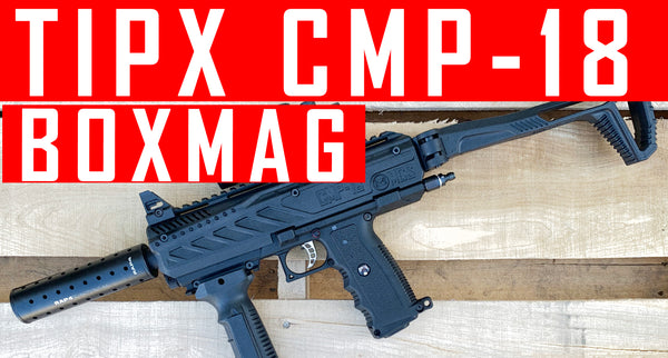 VIDEO: Tippmann Tipx with CMP-18 Box Magazine