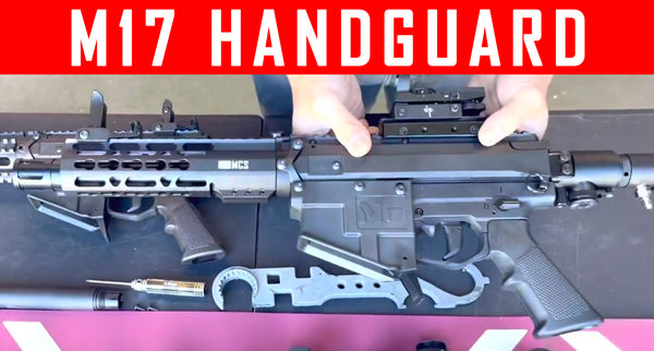 VIDEO: Valken M17 Milsig M17 Paintball Gun Handguard and Installation For Custom Paintball Guns #MCS