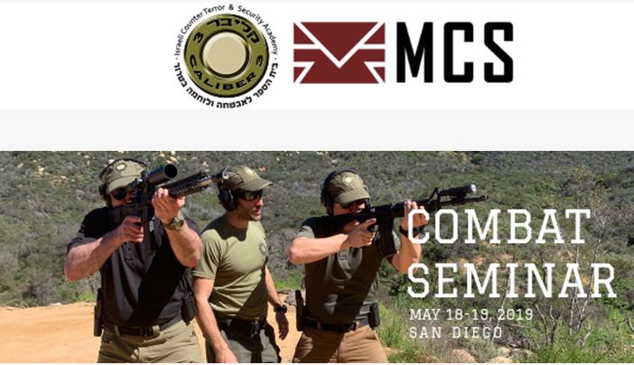 Caliber 3 USA & MCS's 2-Day Combat Seminar (May 18, 2019)