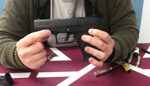 VIDEO:Walther PPQ Paintball Pistol Disassembly and Service