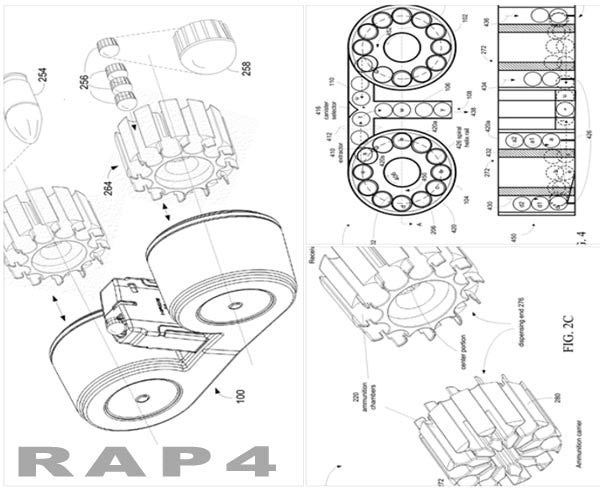 RAP4 Awarded Drum Mag Patent