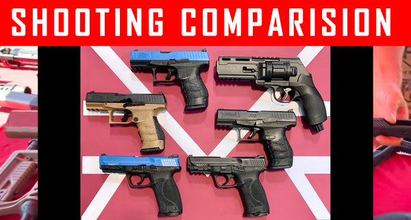 VIDEO: Umarex T4E Pistols,  Revolver, Shotgun and Home Defense Products Shooting Demo