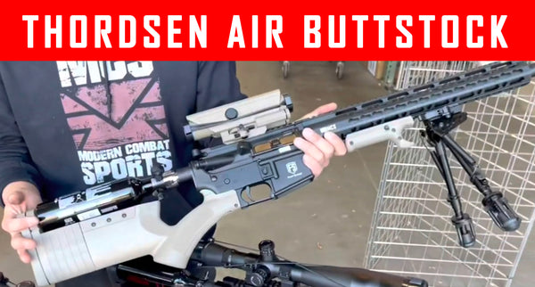 VIDEO: Thordsen Custom Air Tank Buttstock - For 468 Paintball Gun and T15 Paintball Gun #MCS
