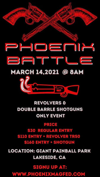 Revolver and Double barrel shotgun event (March 14, 20021
