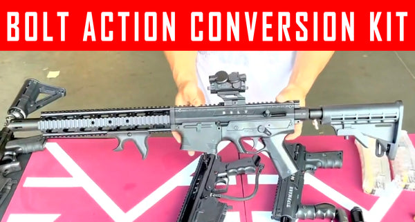 VIDEO: Tippmann - Tacamo - BT -  Bolt Action Conversion Kit