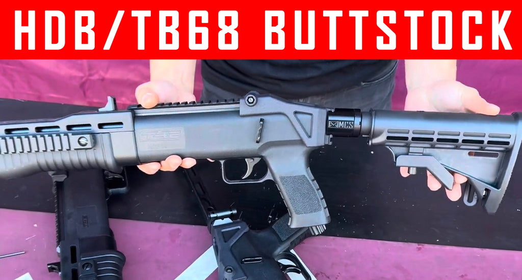 VIDEO: HDB TB68 Shotgun M4 Carbine Buttstock and Folding Buttstock #mcs