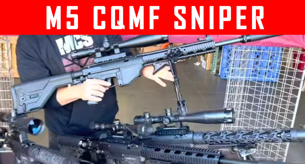 VIDEO: Valken CQMF Milsig M5 Sniper Series Paintball Gun #MCS
