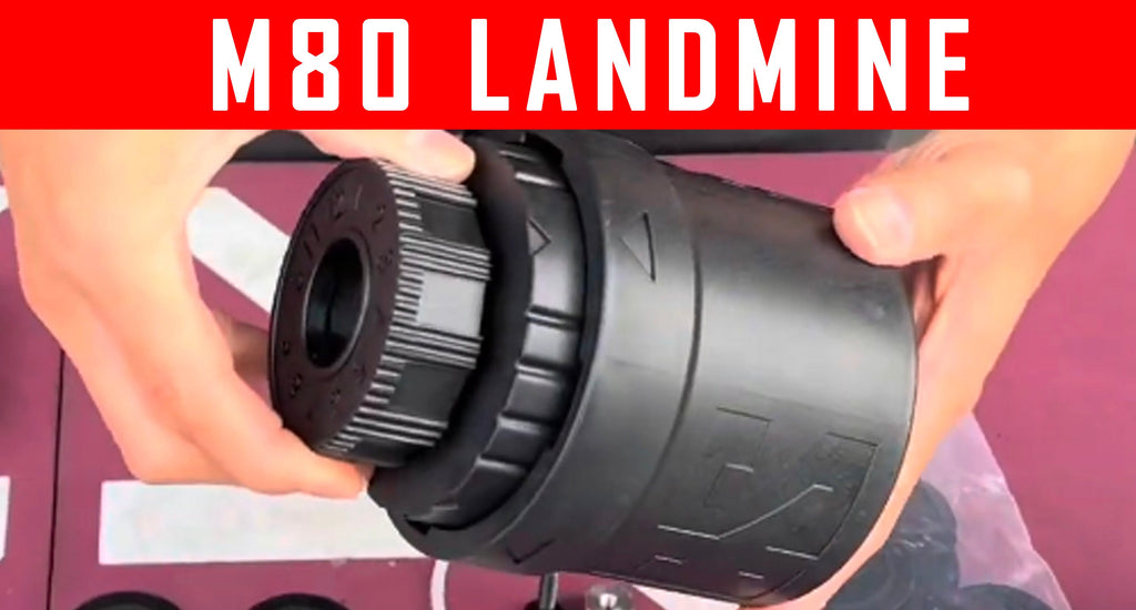 VIDEO: M80 Landmine Boobytrap Device -Training and Simulation Paintall, Airsoft, Defense, Scenario Events