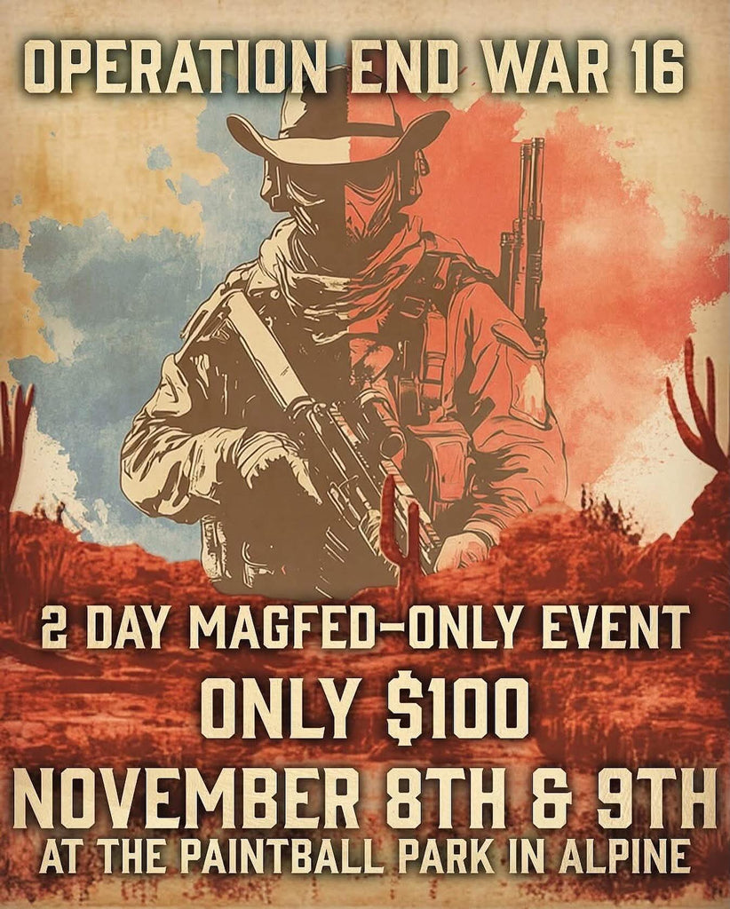 Operation End War 16 Magfed Paintball Event