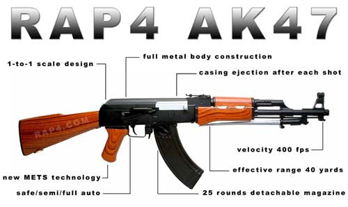 New RAP4 AK47 with METS Technology