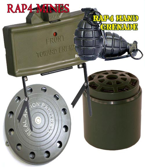 RAP4 Mines and Grenades