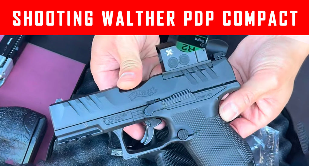 VIDEO: Shooting Walther PDP Compact 4 Inch Optics Ready Paintball Pistol #MCS