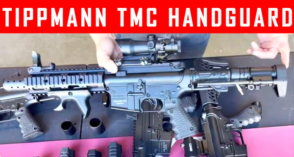 VIDEO: Tippmann TMC Handguard and Installation For Custom Paintball Guns #MCS