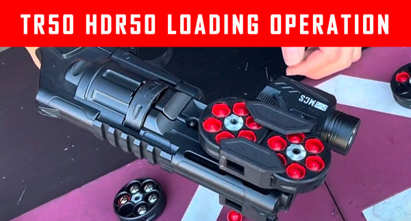 How To: TR50 HDR50 Loading And Operating Your Revolver With Magazine Clip Holder #MCS