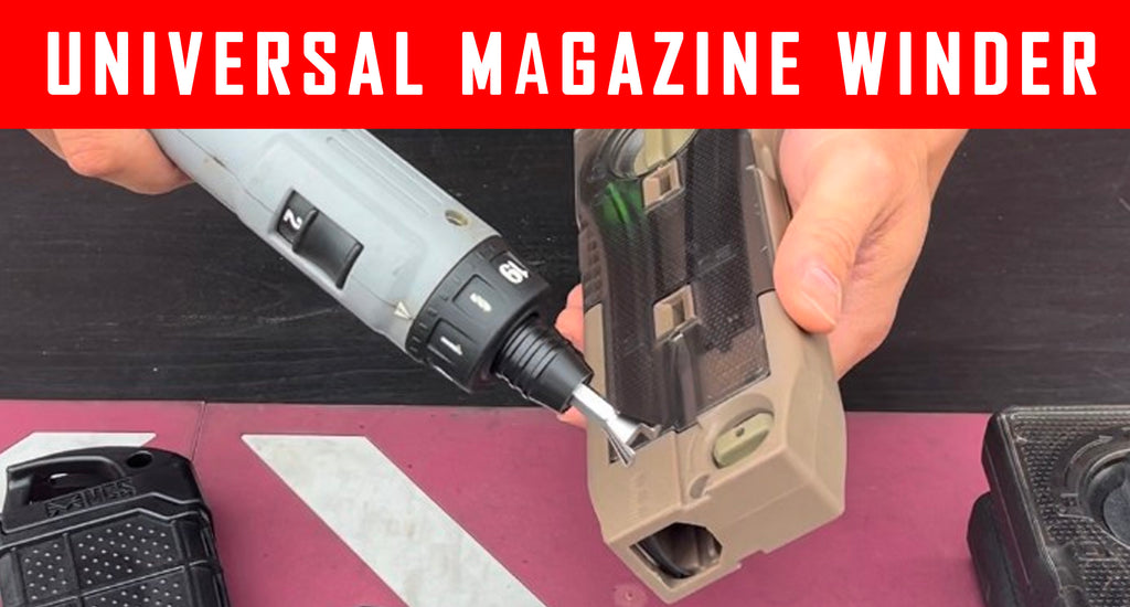 VIDEO: Universal Magazine Winder For Paintball Gun  T15 - Milsig - Valken M17 -  EMF100 CF20 - Tippmann TMC