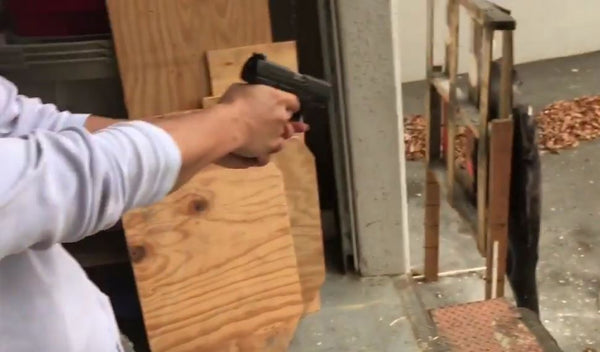 VIDEO:Walther PPQ Paintball Pistol Shooting Demo