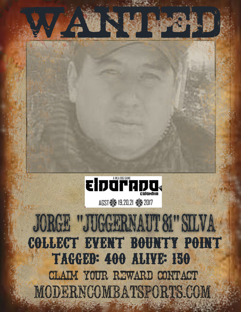 Wanted: JORGE "JUGGERNAUT 81" SILVA
