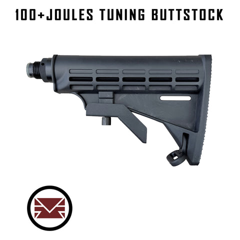 Extreme Performance 100+ Joules Tuning Chamber Carbine Buttstock