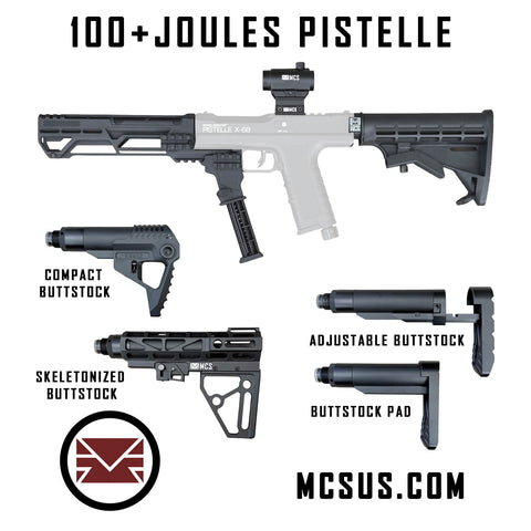 Max Power Upgrade Kit Pistelle X-68 (Gen1 and Gen2) 100+ Joules Defender Talon Carbine Kit