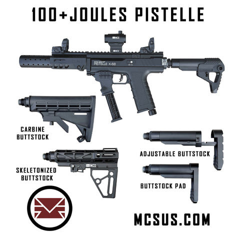 Max Power GEN2 Pistelle X-68 100+ Joules Defender Apex Carbine