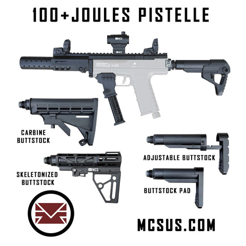 Max Power Upgrade Kit Pistelle X-68 (Gen1 and Gen2) 100+ Joules Defender Apex Carbine Kit