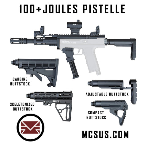 Max Power Upgrade Kit Pistelle X-68 (Gen1 and Gen2) 100+ Joules Defender Razor Carbine Kit