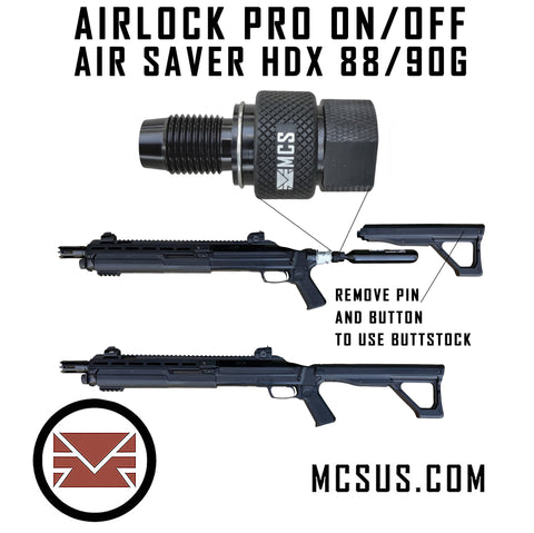 HDX AirLock Pro On/Off Air Saver Adapter