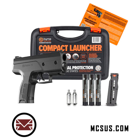 Byrna CL .61 Cal Launcher All Black - Universal Kit