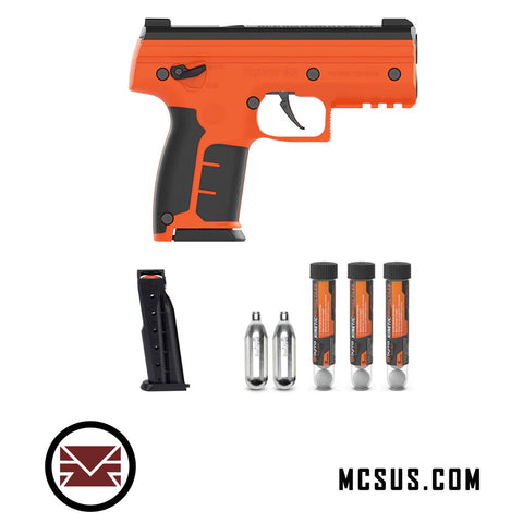 Byrna SD PLUS .68 Cal Launcher Orange/Black - Universal Kit