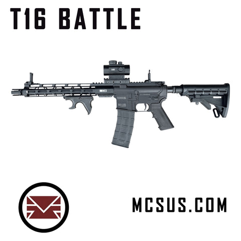 Custom T16 Battle Ready Paintball Gun (Optional Semi Auto/Full Auto)