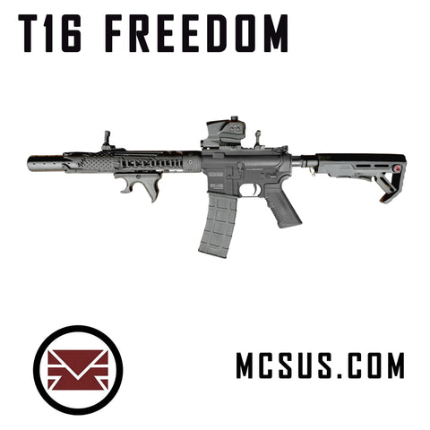 Custom T16 Freedom Fighter Custom Paintball Gun (Optional Semi Auto/Full Auto)