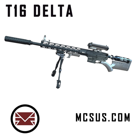 Custom T16 Delta Sniper Custom Paintball Gun (Optional Semi Auto/Full Auto)