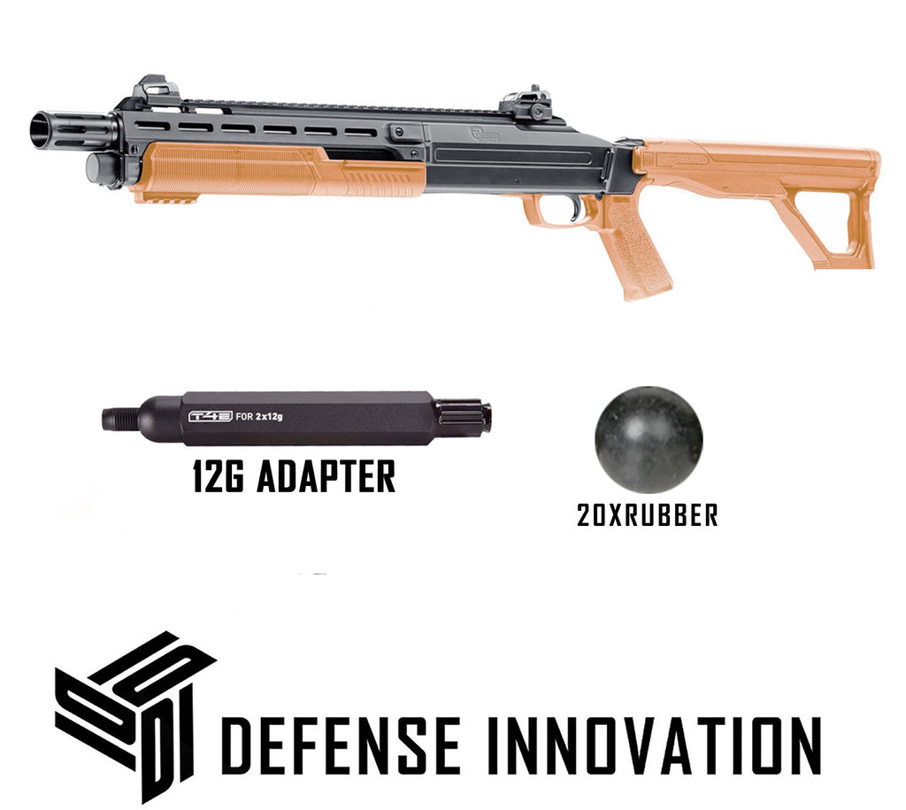 HDX Orange/Black 36 Joules - 40 Joules Home Defense Pump Action