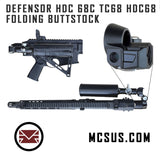 Defensor HDC 68C TC68 HDC68 Folding Air Buttstock Adapter With Gen3 Locking Mechanism (Shipping 2-28-2026)
