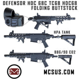 Defensor HDC 68C TC68 HDC68 Folding Air Buttstock Adapter With Gen3 Locking Mechanism (Shipping 2-28-2026)