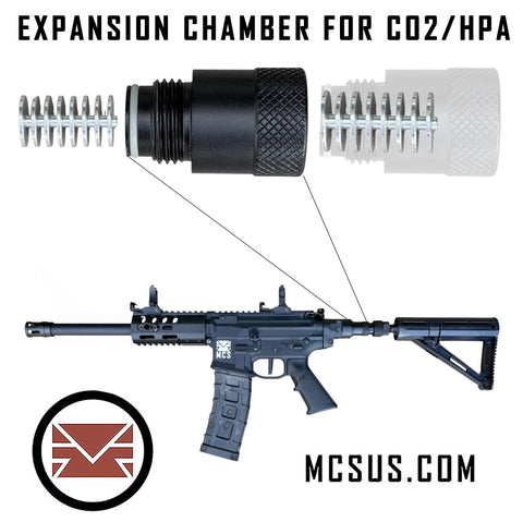 Extreme Performance 8 Expansion Chamber For CO2 Atomizer And HPA Volumizer