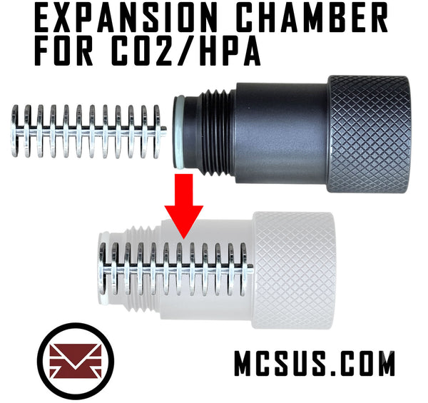Extreme Performance 12 Expansion Chamber For CO2 Atomizer And HPA Volu ...
