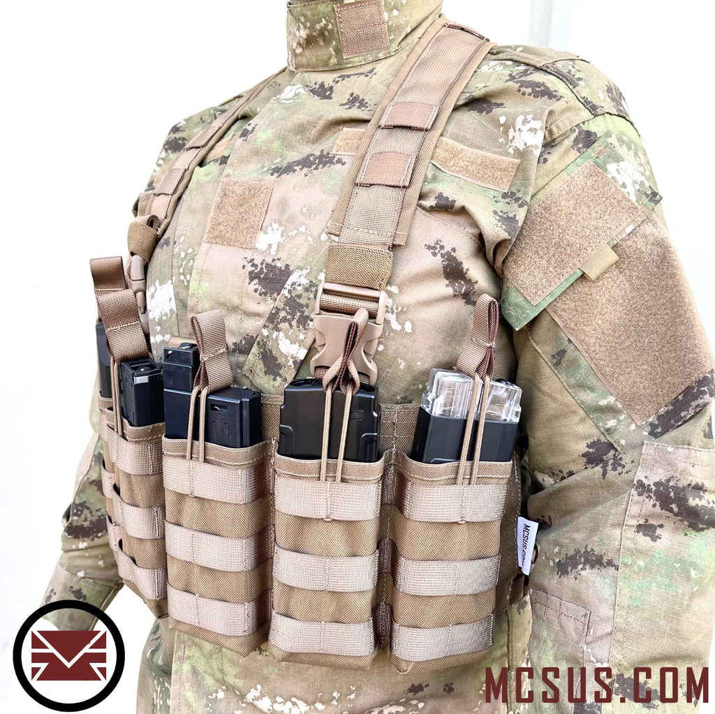 Front Line Operator Chest Rig (FDE Tan) – MCS
