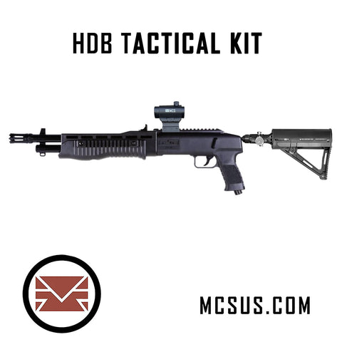 HDB Shotgun Tactical With HPA Air Tank Buttstock Kit (Shotgun Not Included)