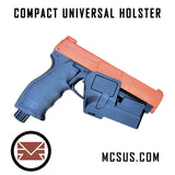 Compact Universal Holster Smith And Wesson, Glock, Walther And Other Pistols (Right Hand)