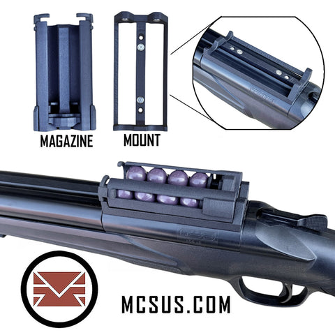 HDS TS68 Shotgun 8 Rounds Magazine And Mount