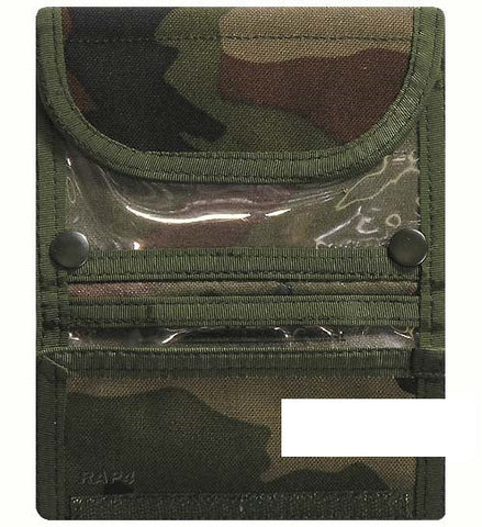 ID and Map Pouch for Strikeforce/Tactical Ten Vest (Woodland)
