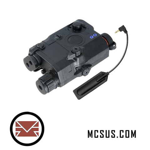 Tactical Dual-Function Illuminator PEQ-15 IR - Red Laser - Flashlight