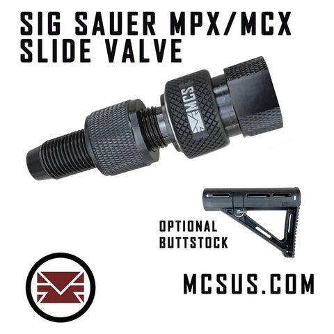 Sig Sauer MCX and MPX AirLock Pro On/Off Air Saver Adapter