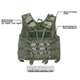 Italian Camo Strikeforce Tactical Modular Vest (Large Size)